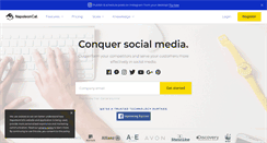 Desktop Screenshot of napoleoncat.com